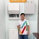 Bàn giao hệ hybrid Hoymiles 6,3 kWp có pin 16 kWh nhà anh Dũng