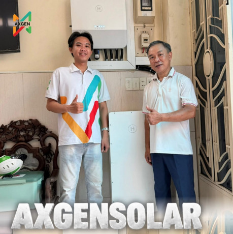 Bàn giao hệ hybrid 7,5 kWp có pin 16 kWh nhà anh Quang, Cầu Kiệu, Phú Nhuận