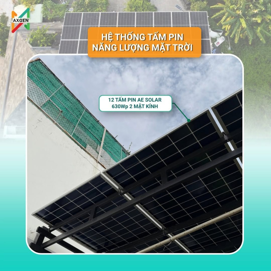 Nhà anh Quang, Cầu Kiệu – Hybrid 7,5 kWp + pin 16 kWh – ảnh 1
