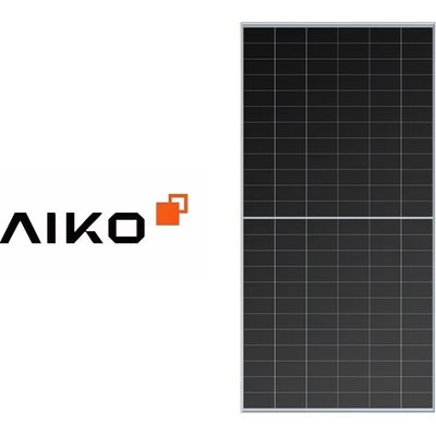 Tấm pin AIKO công nghệ ABC, mặt trước không có đường lưới điện cực
