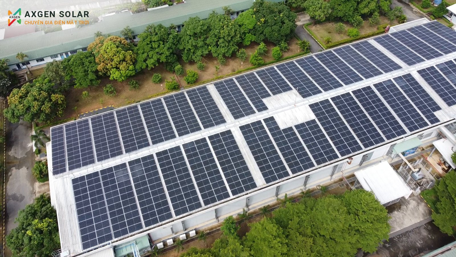 Hệ điện mặt trời 429,55 kWp trên mái Nhà máy ấp trứng 3 – C.P. Việt Nam, Trảng Bom