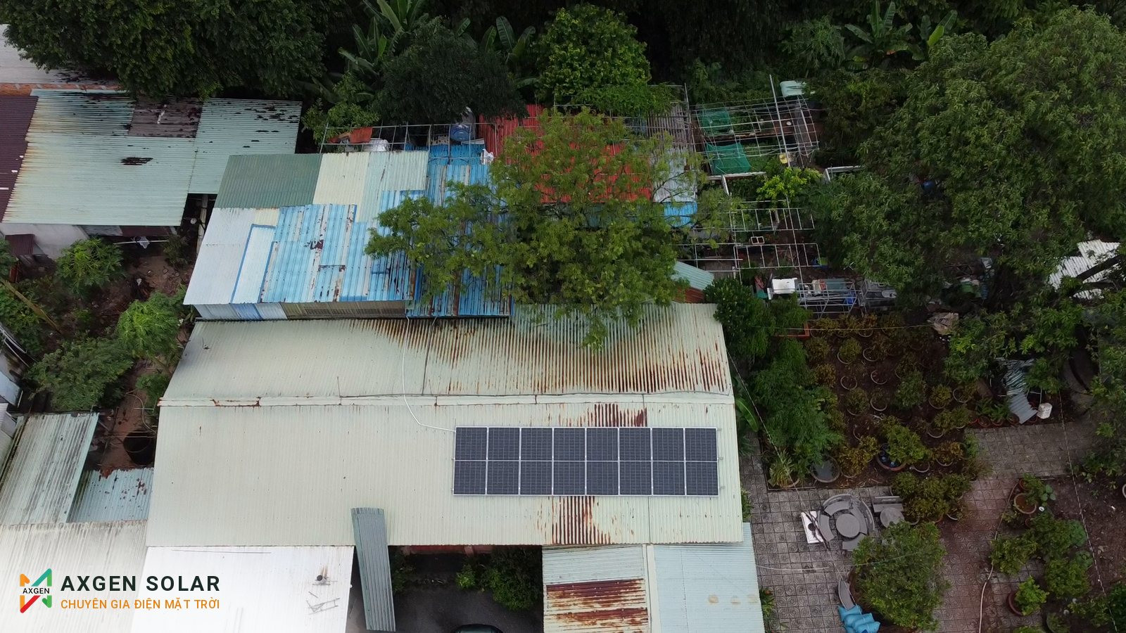Nhà hàng Cây Me, Phú Mỹ – 4,96 kWp + pin 15 kWh – 29/10/2025: Bay lại sau khi hệ thống đi vào vận hành.